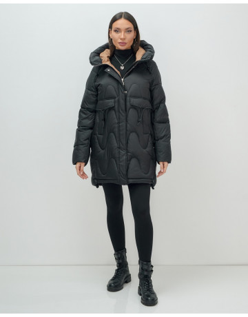 Женский зимний пуховик «Модный», для холодной погоды