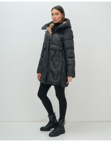 Женский зимний пуховик «Модный», для холодной погоды