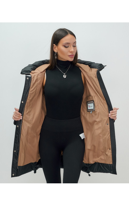 Женский зимний пуховик «Модный», для холодной погоды