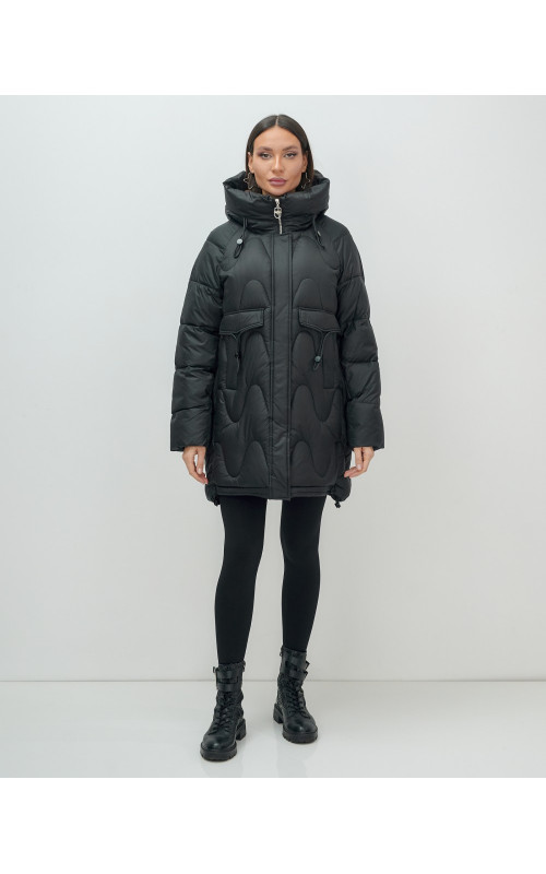 Женский зимний пуховик «Модный», для холодной погоды