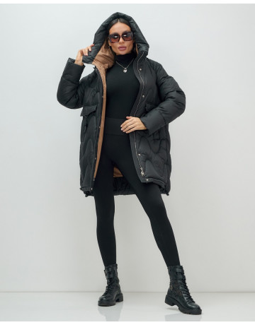 Женский зимний пуховик «Модный», для холодной погоды