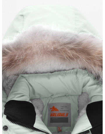 Зимняя парка для девочек подростковая с капюшоном.