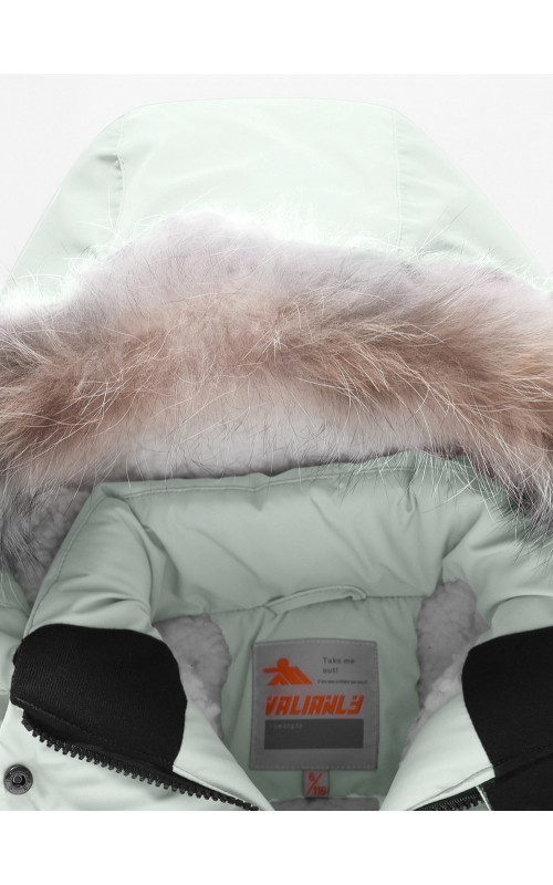 Зимняя парка для девочек подростковая с капюшоном.