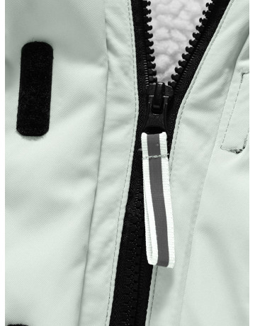 Зимняя парка для девочек подростковая с капюшоном.