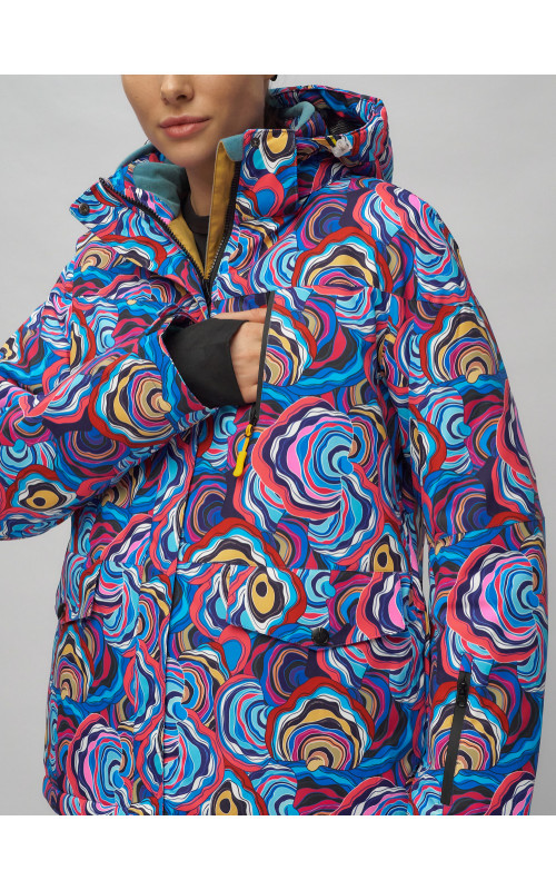 Женский горнолыжный костюм зимний.