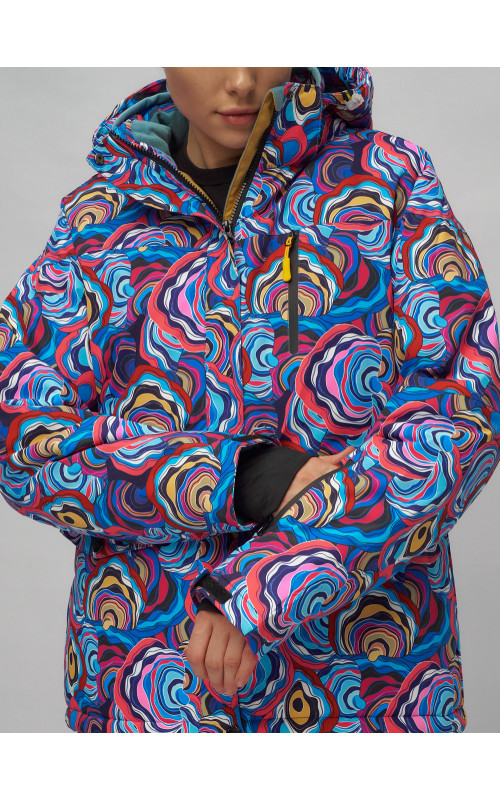 Женский горнолыжный костюм зимний.