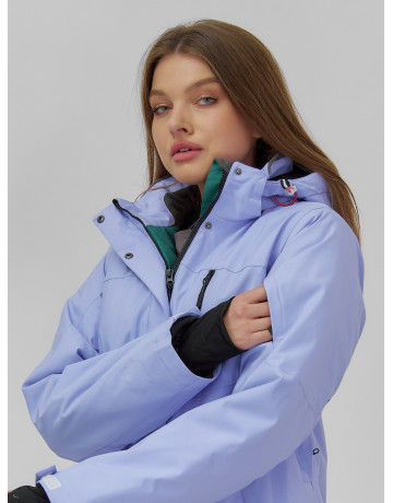 Женская горнолыжная куртка со съёмным капюшоном.