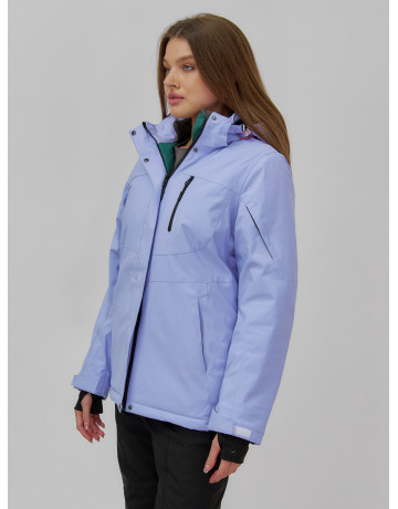 Женская горнолыжная куртка со съёмным капюшоном.