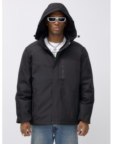 Зимняя мужская куртка большого размера с капюшоном