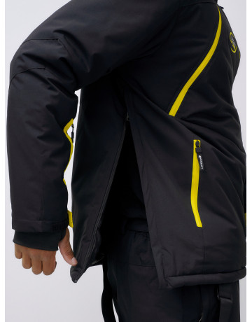 Мужской горнолыжный костюм: куртка-анорак и полукомбинезон