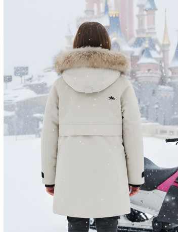 Зимняя парка для девочки-подростка, тёплая и стильная