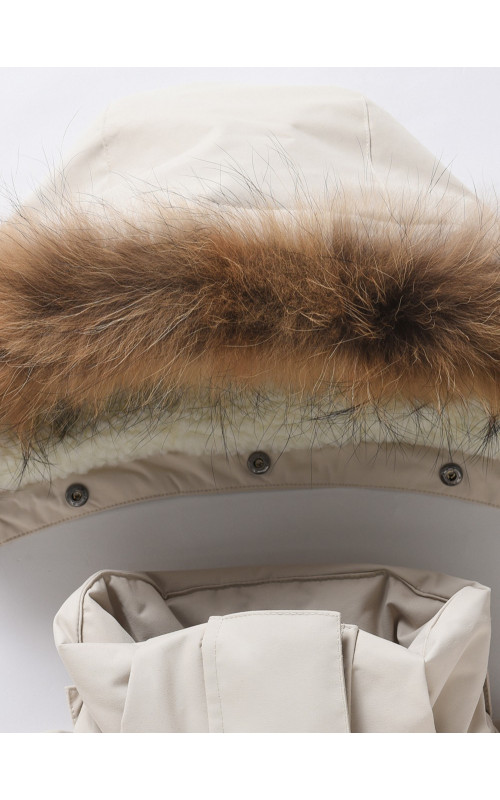 Зимняя парка для девочки-подростка, тёплая и стильная