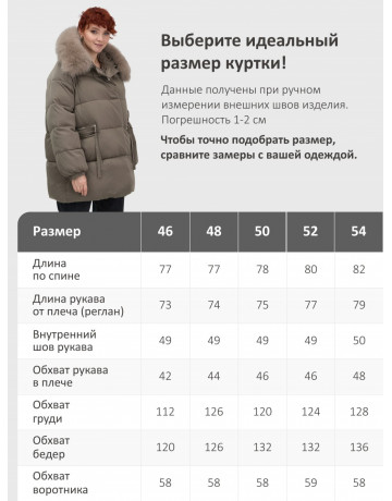 Пуховик с мехом песца, элегантный и стильный, для женщин.