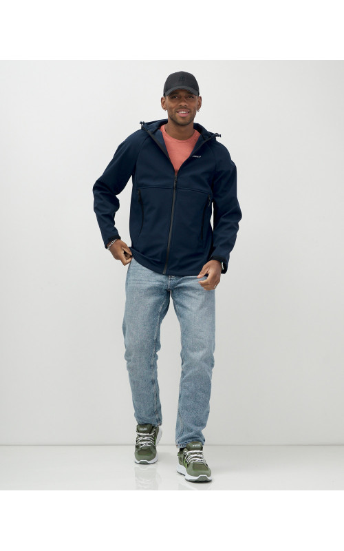 Спортивная ветровка с капюшоном для активных мужчин