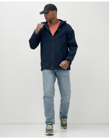 Спортивная ветровка с капюшоном для активных мужчин