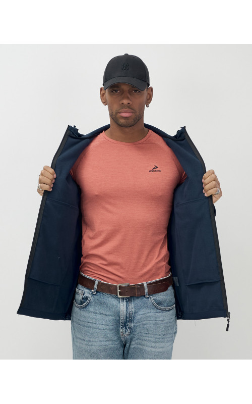 Спортивная ветровка с капюшоном для активных мужчин