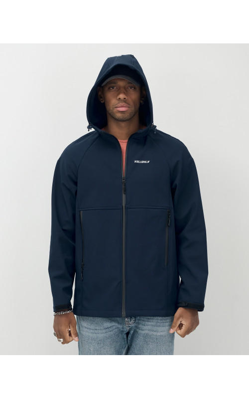 Спортивная ветровка с капюшоном для активных мужчин