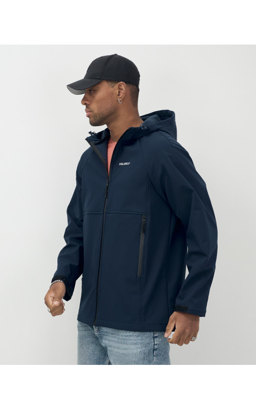 Спортивная ветровка с капюшоном для активных мужчин