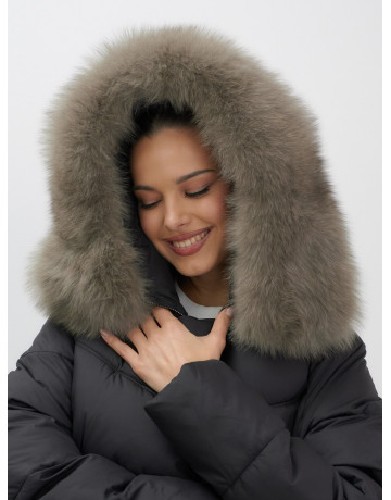 Длинный пуховик премиум-класса, удлинённый до колена