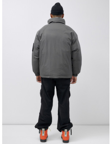 Мужская зимняя двусторонняя куртка для активного отдыха.