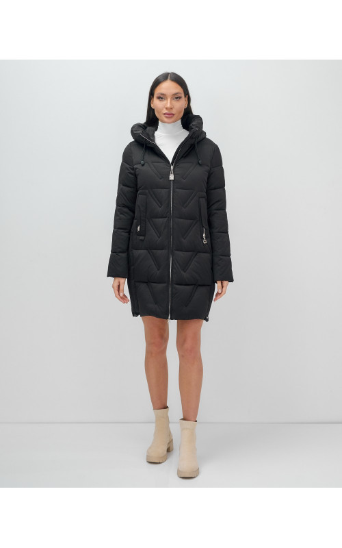 Женская зимняя куртка с капюшоном для холодной погоды.