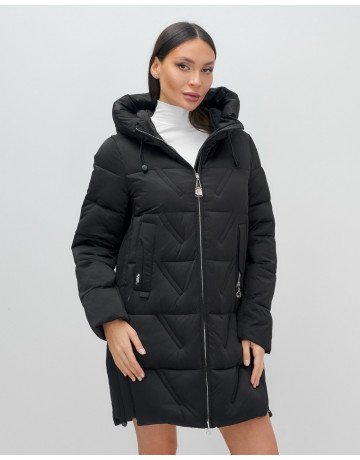Женская зимняя куртка с капюшоном для холодной погоды.