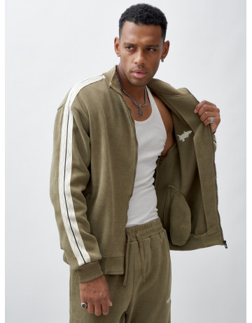 Мужской спортивный утеплённый костюм с начёсом для активного отдыха.