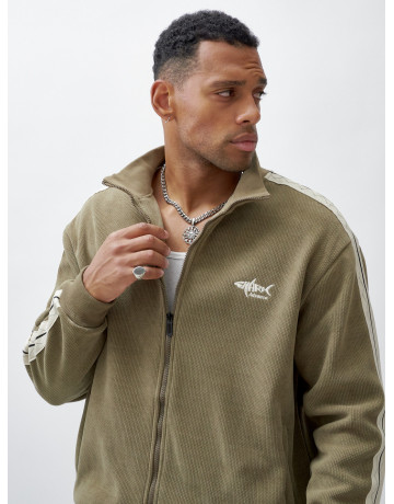 Мужской спортивный утеплённый костюм с начёсом для активного отдыха.