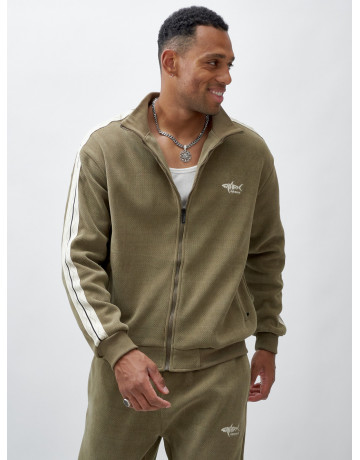 Мужской спортивный утеплённый костюм с начёсом для активного отдыха.