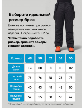 Мужской горнолыжный костюм: куртка и полукомбинезон для зимних активностей.