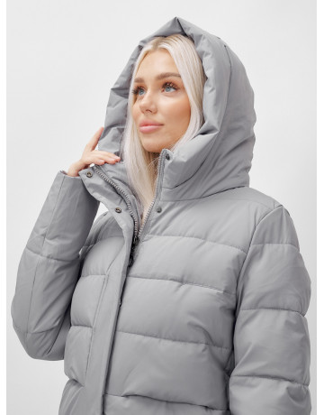 Длинный зимний пуховик для молодёжи
