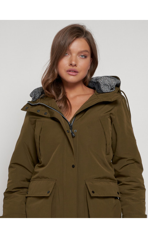 Женская зимняя парка для активного отдыха.