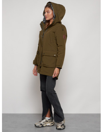 Женская зимняя парка для активного отдыха.