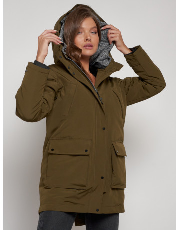 Женская зимняя парка для активного отдыха.