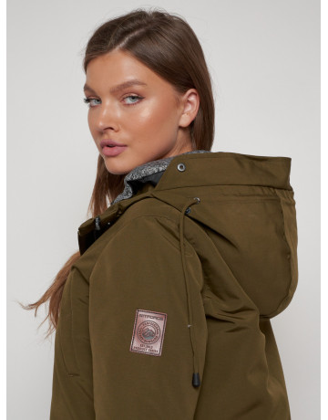 Женская зимняя парка для активного отдыха.