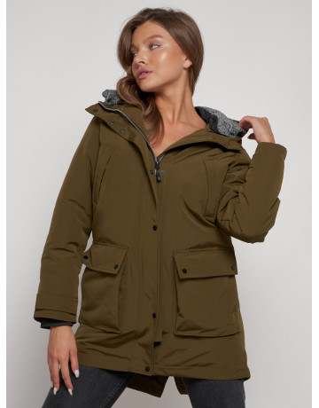 Женская зимняя парка для активного отдыха.