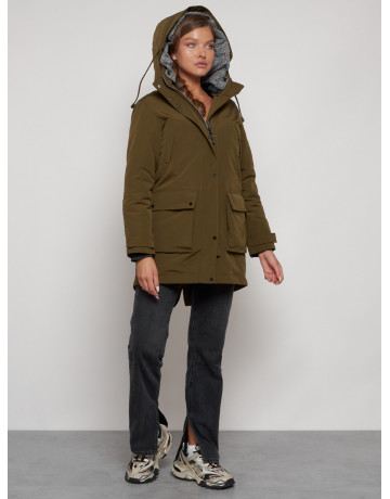 Женская зимняя парка для активного отдыха.