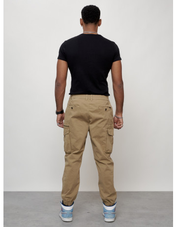 Мужские брюки карго зауженного кроя.