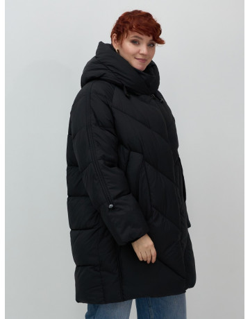 Длинный женский пуховик для зимы