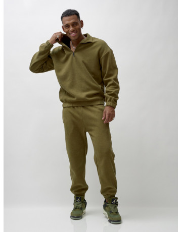 Утеплённый спортивный костюм для мужчин с начёсом.