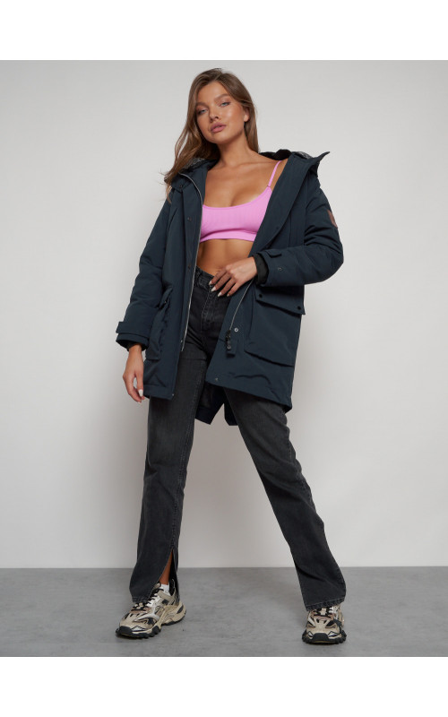 Женская зимняя парка для активного отдыха.