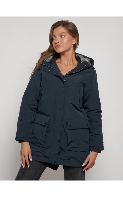 Женская зимняя парка для активного отдыха.