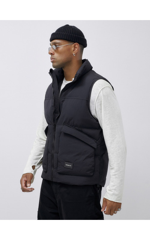 Стеганый зимний жилет для мужчин: защита от холода и стиль.