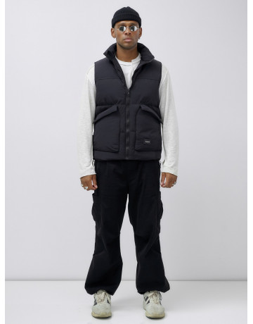 Стеганый зимний жилет для мужчин: защита от холода и стиль.