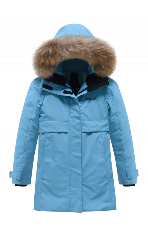 Зимняя парка для девочки-подростка, утеплённая и непромокаемая