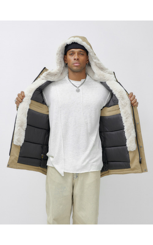 Мужская зимняя парка с капюшоном: защита и стиль