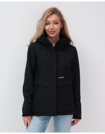 Женская ветровка с капюшоном для активного отдыха