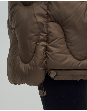 Женский зимний пуховик «Модный», для холодной погоды