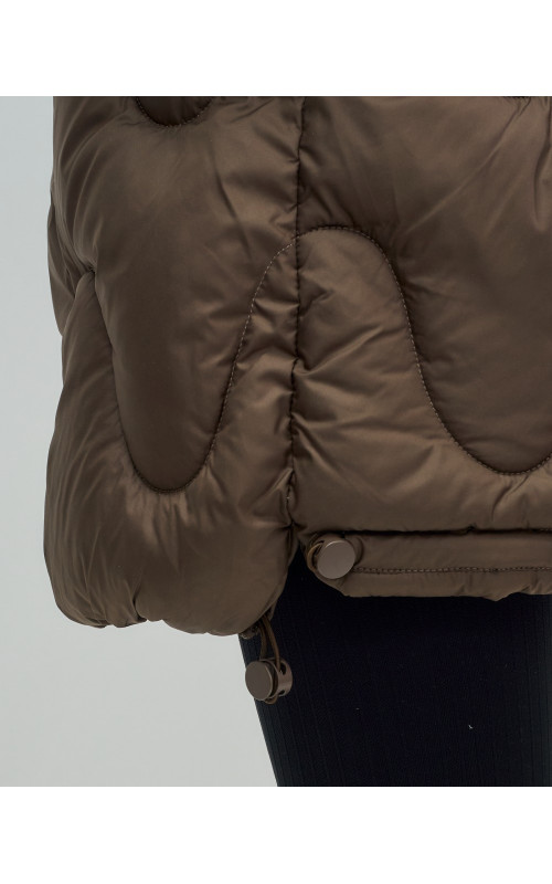 Женский зимний пуховик «Модный», для холодной погоды