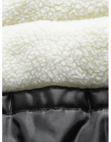 Тёплая детская парка с регулируемой посадкой.